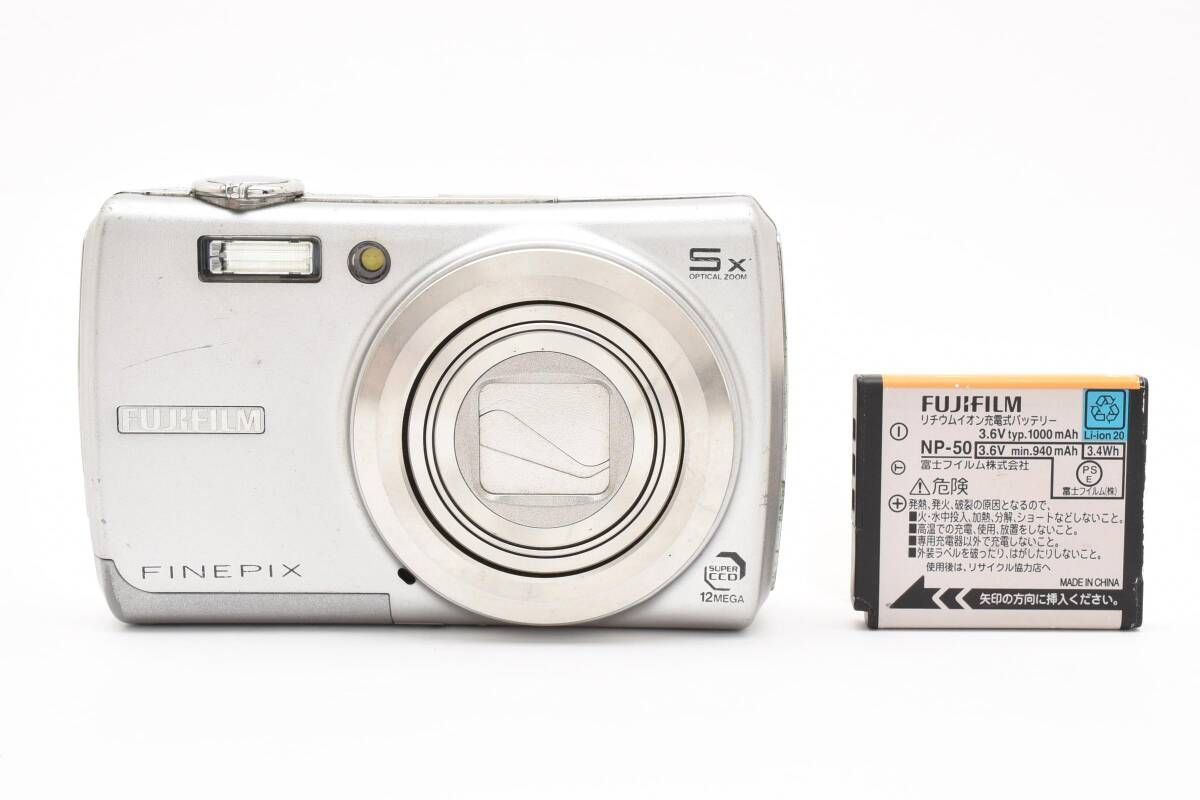 ☆ 富士フィルム FUJIFILM FINEPIX F100fd ブラック コンパクト