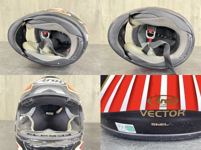 Arai VECTOR フルフェイス ヘルメット 【中古】 57.58cm バイク アライ 