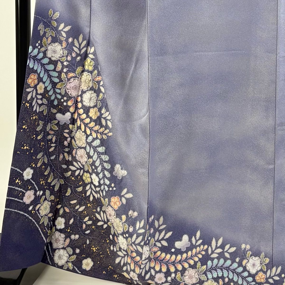 付下げ 身丈166cm 裄丈68cm L 袷 翠山工房 やまと 落款 辻が花