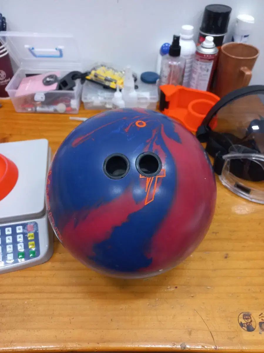 ボーリングボール 15 p ツーフィンガー アキタイプ