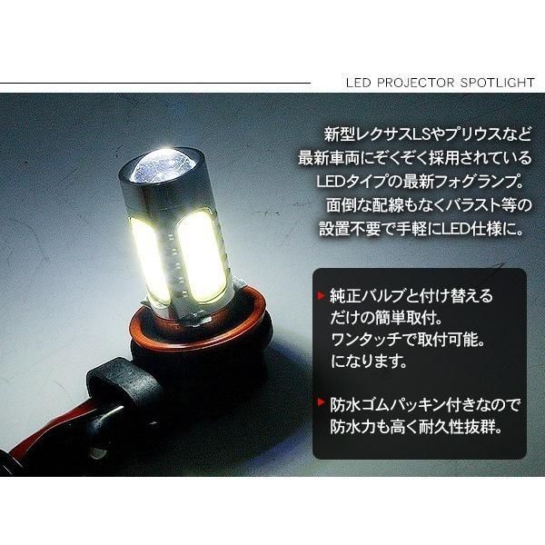 コペン ローブ/エクスプレイ LED フォグランプ H8/H11/H16 LEDフォグバルブ フォグライト 超高性能LEDライト LA400K  電装パーツ - メルカリ