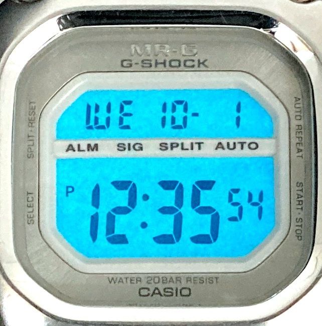 G-SHOCK ジーショック MRG-110-7 MR-G 初代フルメタルモデル スクエア