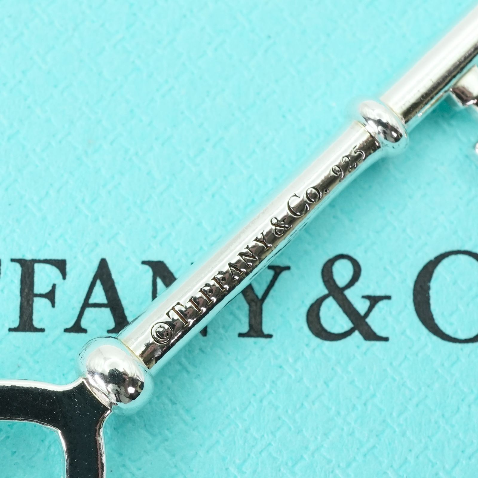 ティファニー キーペンダント ラージ トップ 極美 ネックレス