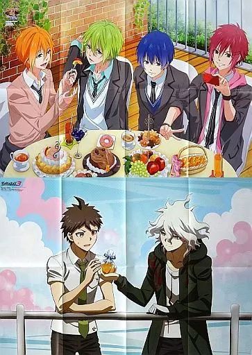 中古】ポスター(アニメ) 両面B2ポスター(八つ折) 狛枝凪斗＆日向創