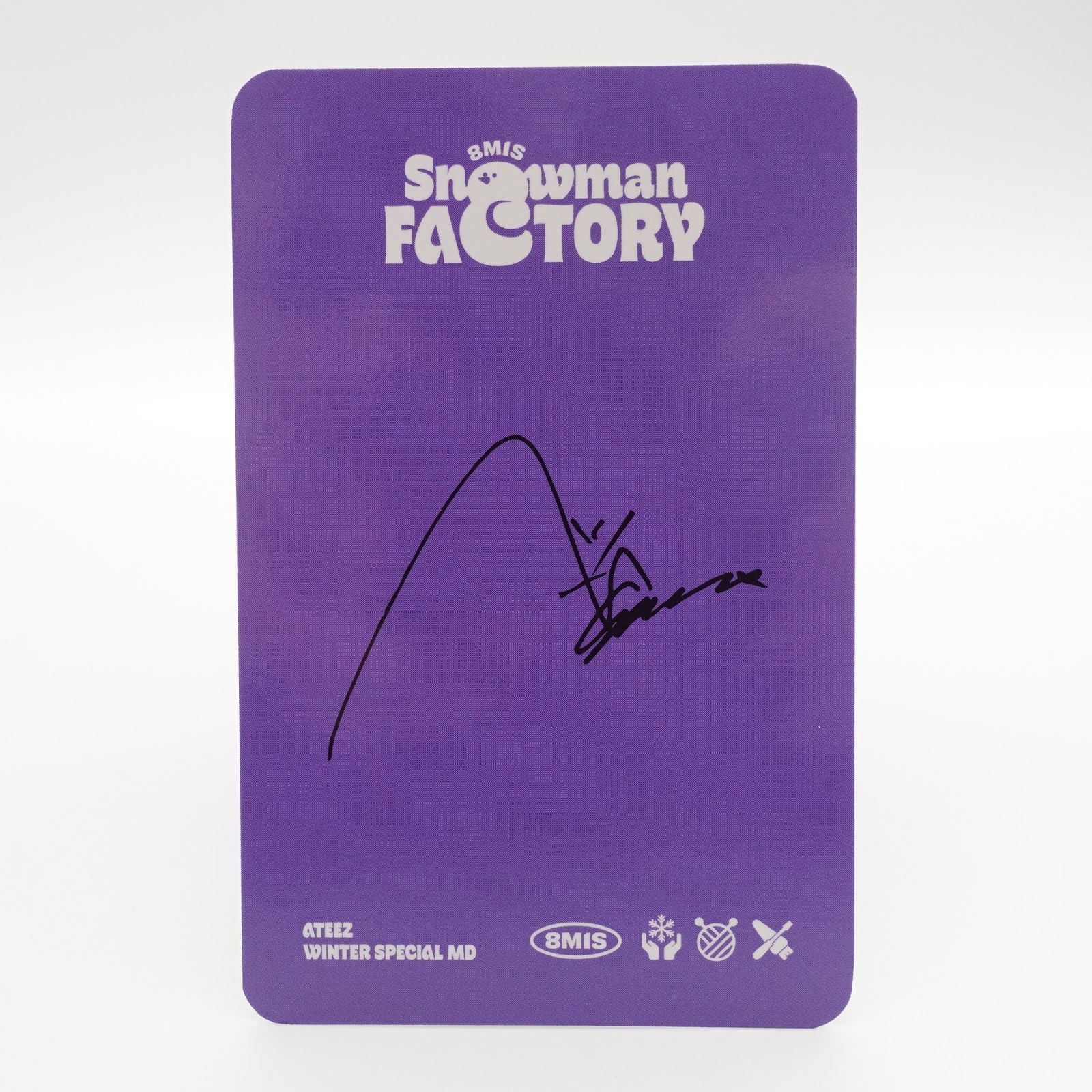 ATEEZ サン トレカ Photo Card Snowman factory ATEEZ Snowman Factory Soundwave Limited Official Photocard