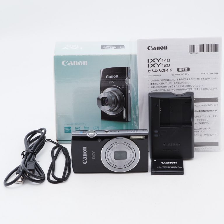 Canon デジタルカメラ IXY 120 光学8倍ズームブラック IXY120