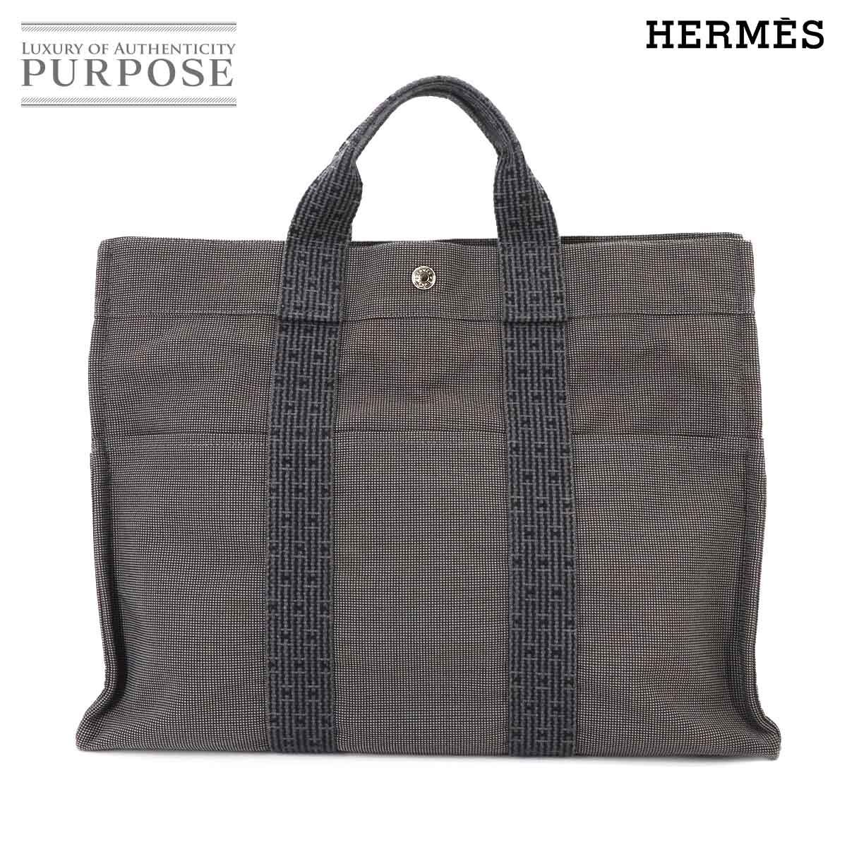 エルメス★エールライン トートバック 美品 エルメス HERMES エールライン MM トート バッグ