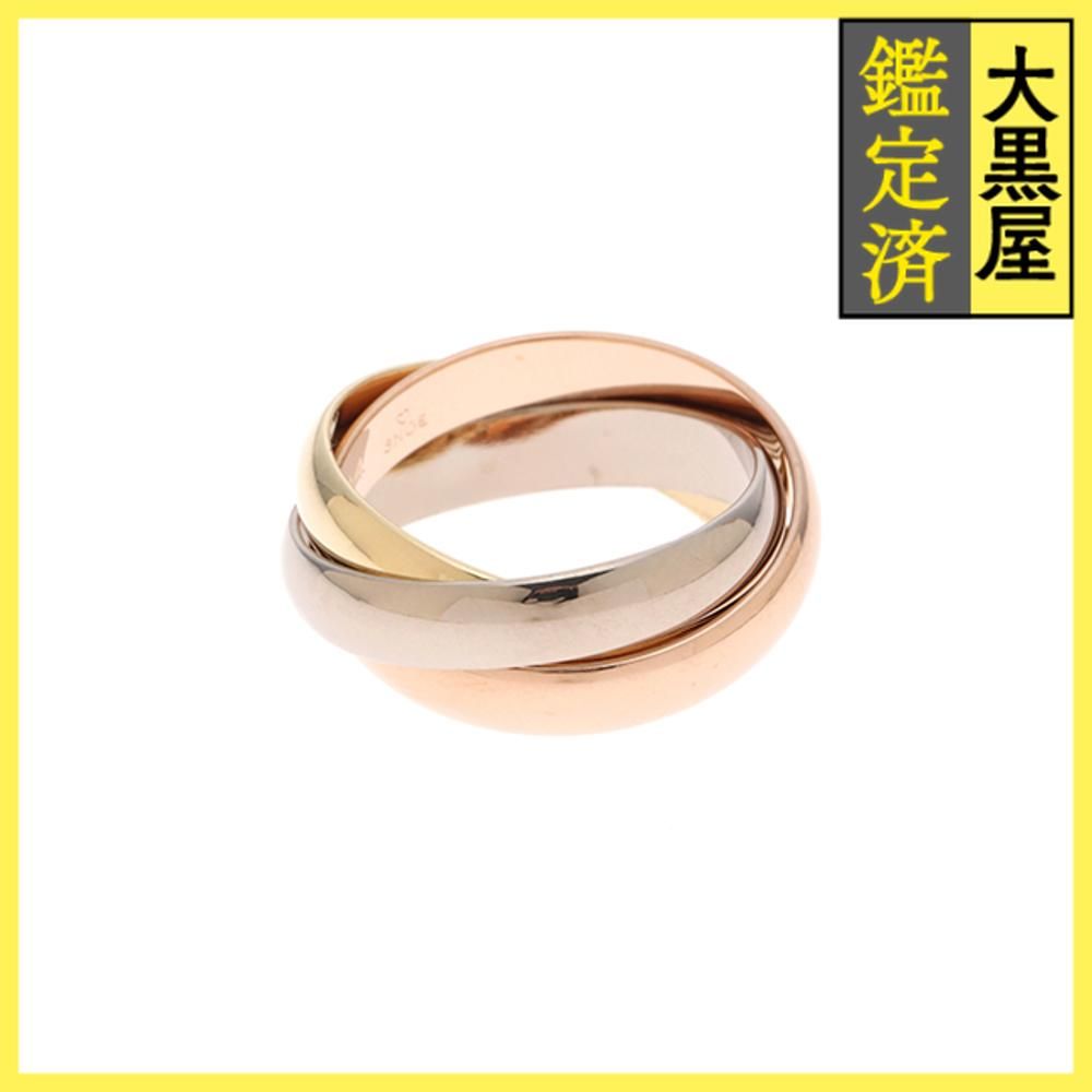 磨き済】カルティエ トリニティ リング 47 7号 6646 Cartier