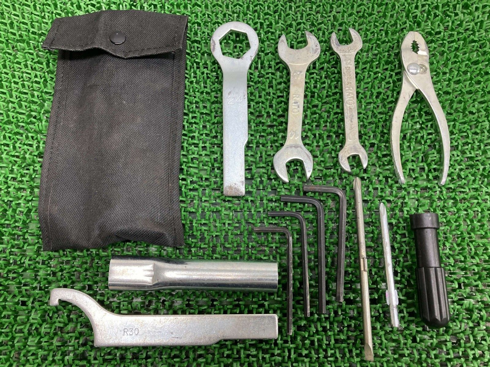車載工具 カワサキ 純正 中古 バイク 部品 ツールキット