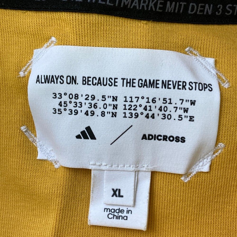 サイズ：XL ADIDAS GOLF アディダスゴルフ HZ3235 スウェット パーカー  オレンジ系 [240101422764] ゴルフウェア メンズ ストスト サイズ：XL ADIDAS GOLF アディダスゴルフ HZ3235 スウェット