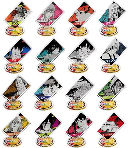 チェンソーマン アクリルキャラコレクション コンプリート 新品未使用品 全16種 チェンソーマン』アクリルキャラコレクション （全16種） | j