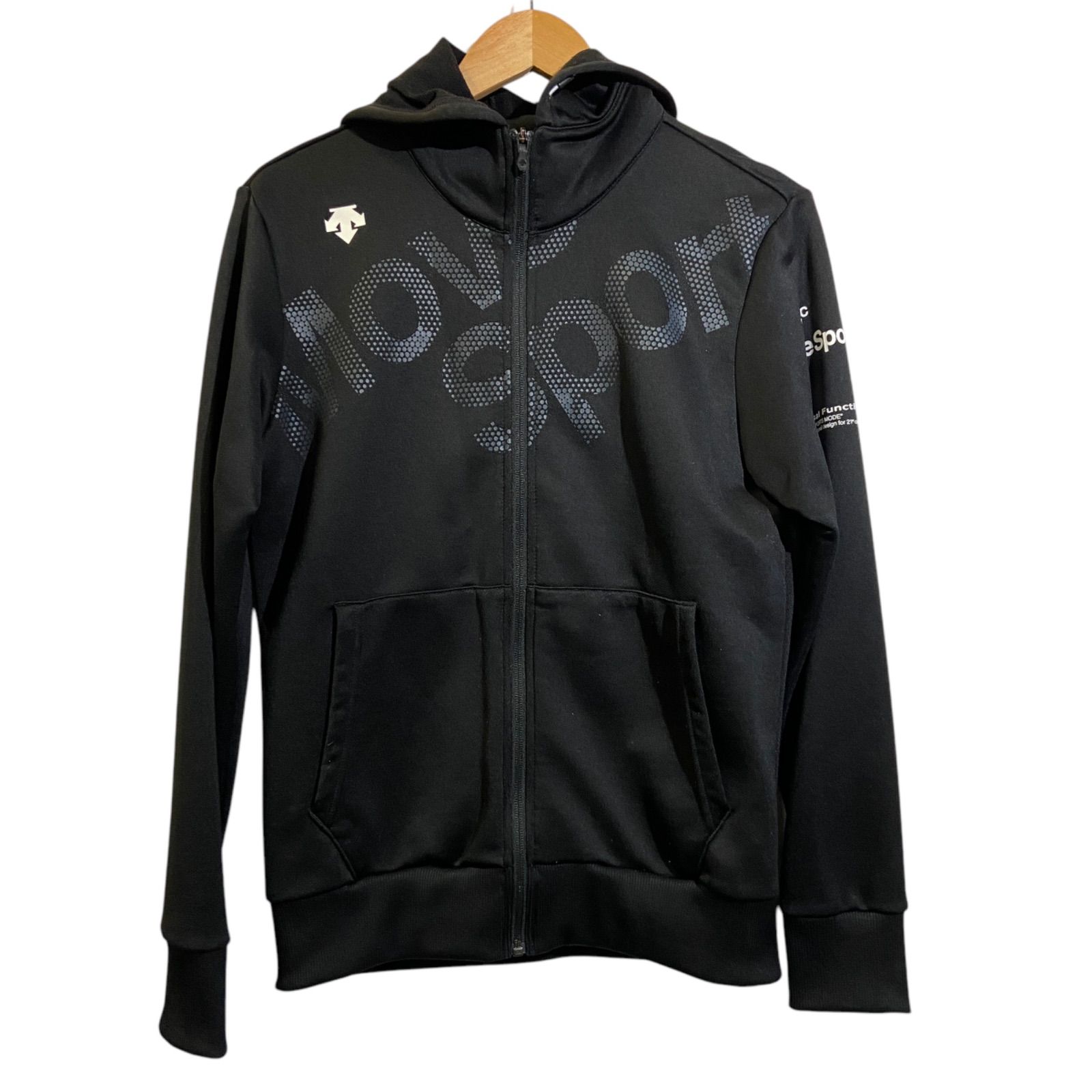 デサント ライトスムース フーデッドジャケットパンツ上下セット M