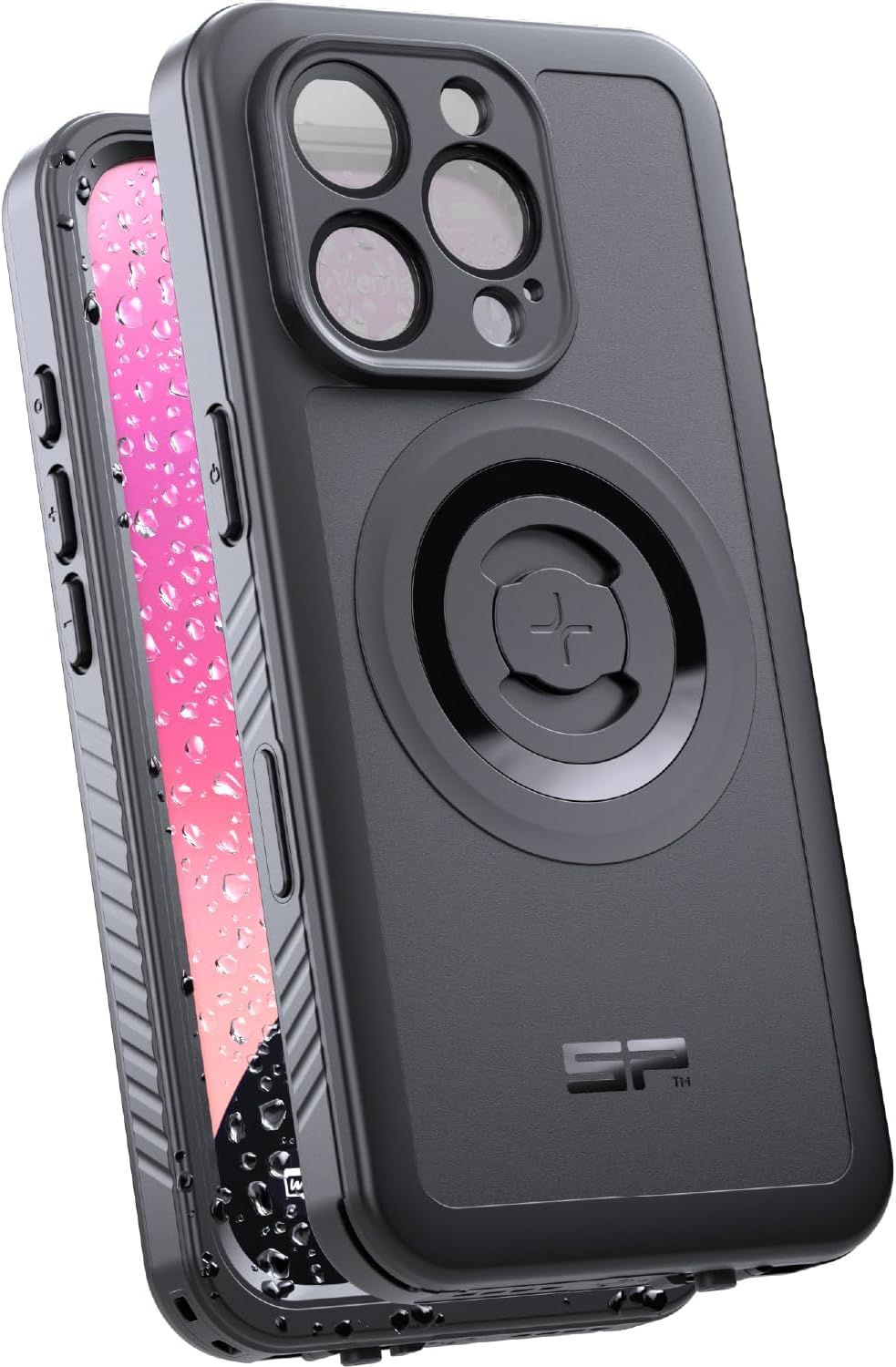 エスピーコネクト(SP Connect) デイトナ バイク用 スマホホルダー フォンケース(SPC+) エクストリーム iPhone16 Pro 49387