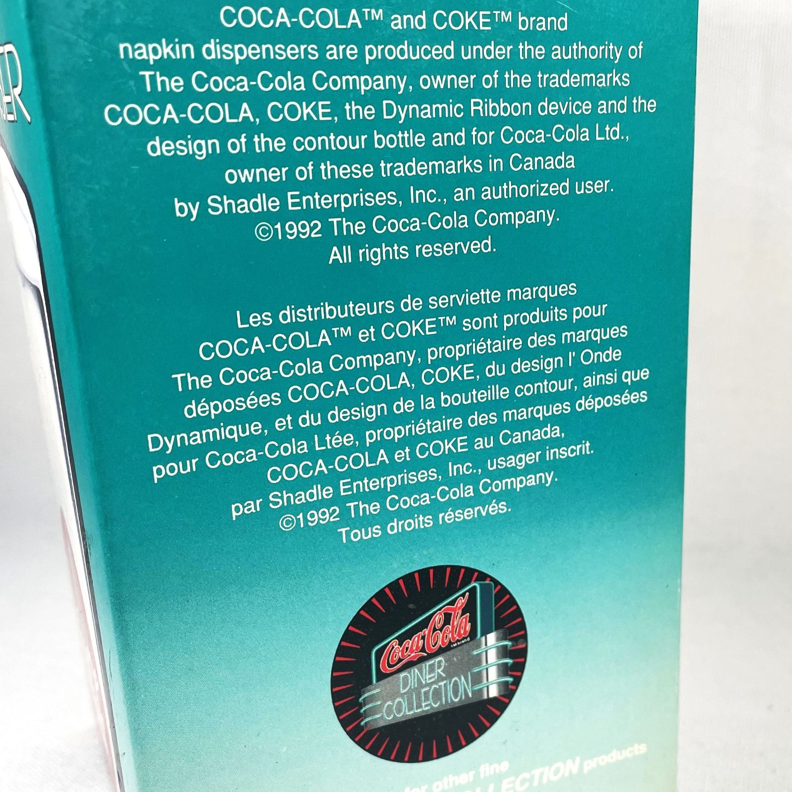 90s Coca Cola Napkin Dispenser コカコーラ ナプキンディスペンサー