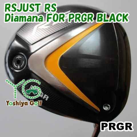 通販限定 ドライバー プロギア RSJUST RS/Diamana FOR PRGR BLACK/R/10.5[086218]
