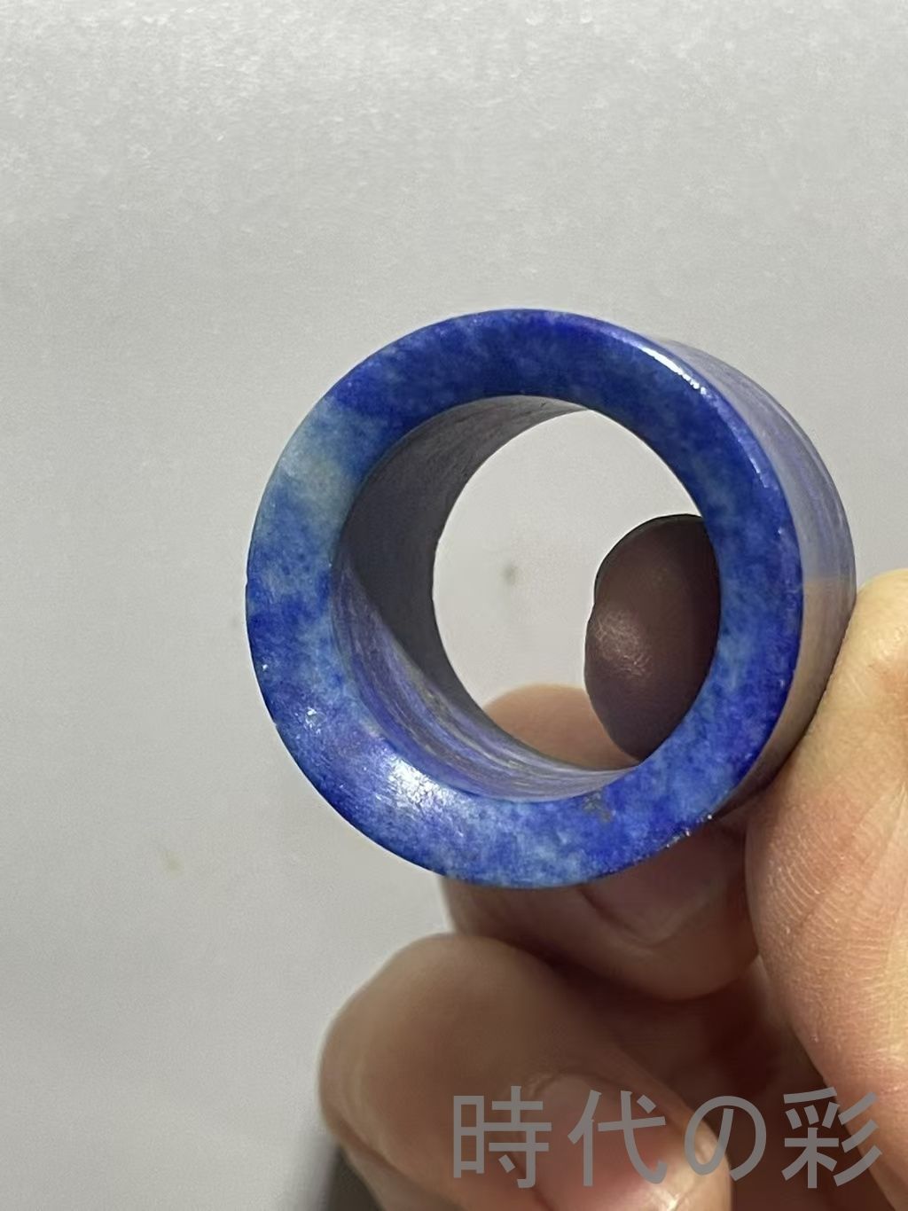 50%以上OFF! 清代 青金石 リング 指輪 古美術 唐物 骨董 装身具 旧蔵 中国古玩 細密彫刻 R07092914 最終大幅値下げ。