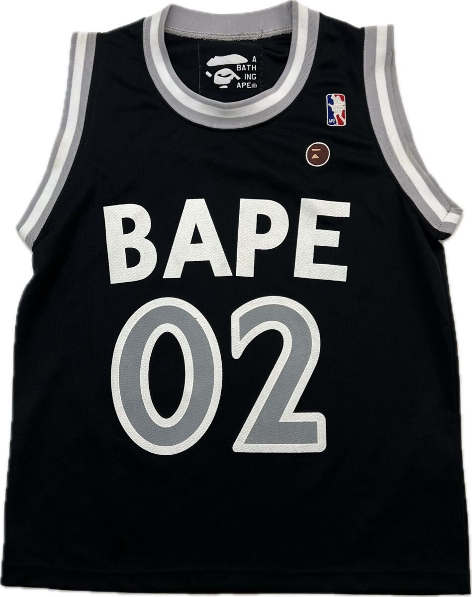 A BATHING APE ☆ 初期 エイプ バスケ タンクトップ ユニフォーム NBA  