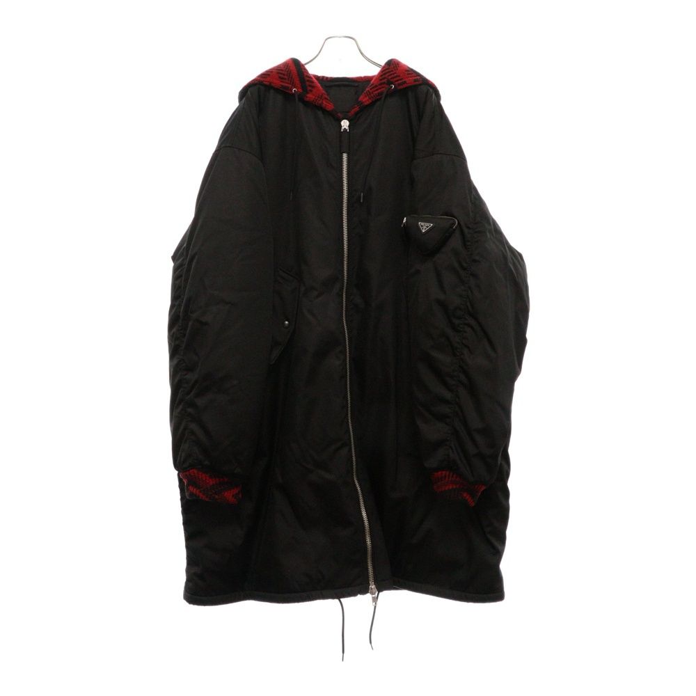 PRADA (プラダ) 21AW RE-NYLON レインコート ジャカード織りニット 