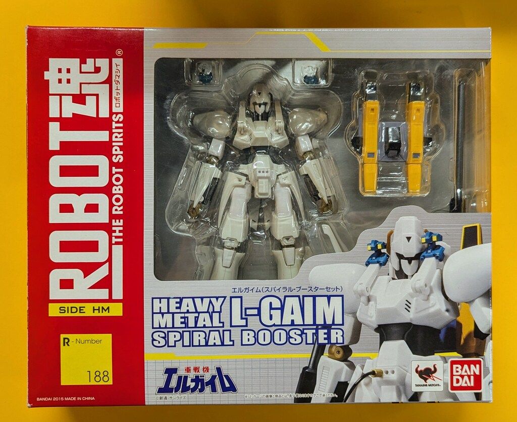 バンダイ ROBOT魂 エルガイム(スパイラル・ブースターセット