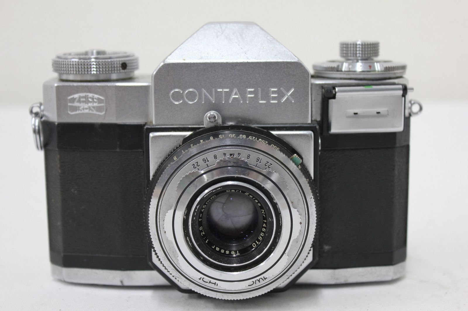 品 ツァイスイコン Zeiss Ikon Carl Tessar 45 mm F 2 8 レンジファインダー カメラ e 3060