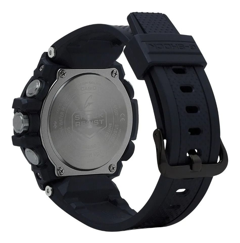 即納】【国内正規品】CASIO カシオ G-SHOCK Gショック G-STEEL Gスチール スマートフォンリンク Bluetooth通信 GST- B100B-1A4JF ブラック - メルカリ