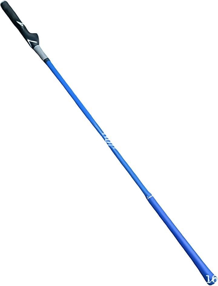 k2letter スイングトレーナー ゴルフ 練習 器具 練習用品 ダブルクリップ 素振り スイング練習 室内 屋外 滑り止め付き(ブルー)