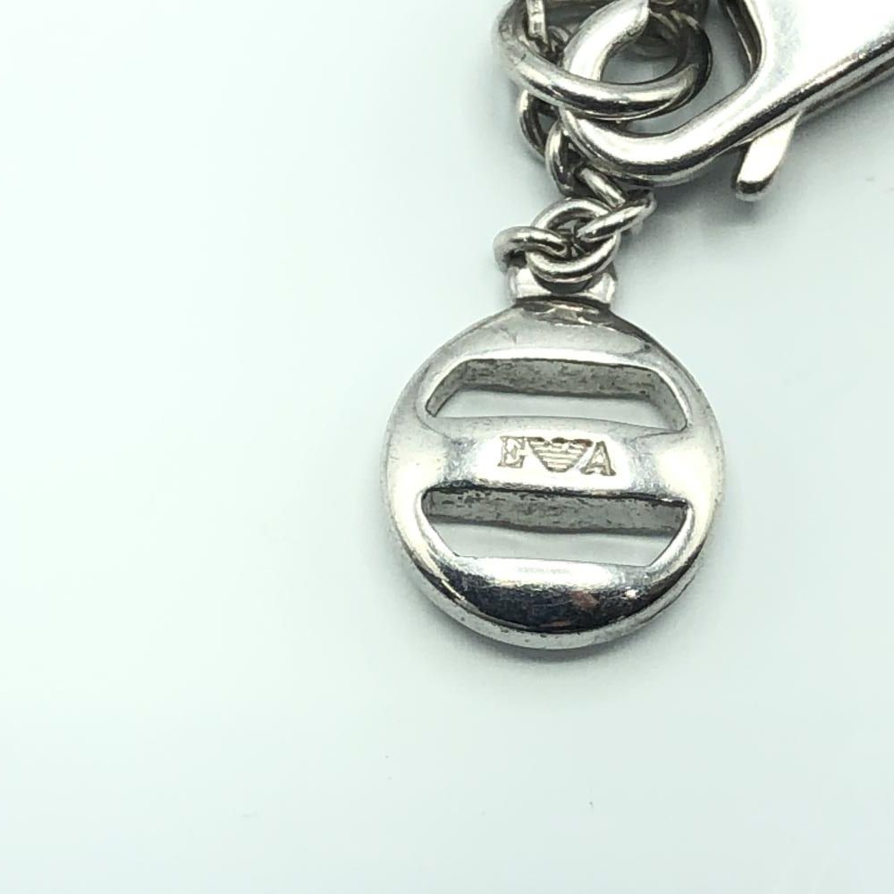 中古】EMPORIO ARMANI 3連サークルネックレス エンポリオアルマーニ[17 