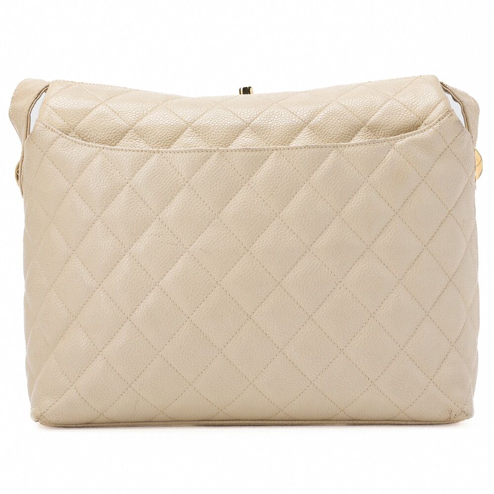 ショルダーバッグ キャビアスキン