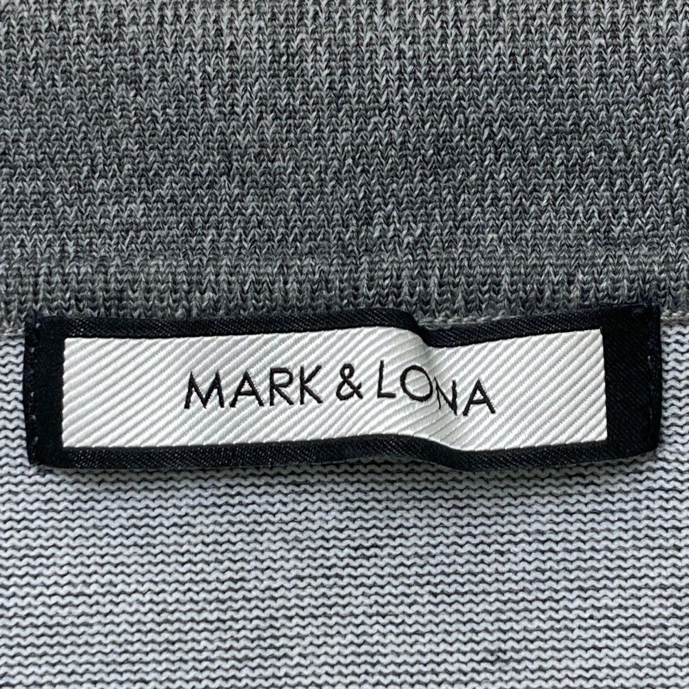 サイズ：46 MARK&LONA マークアンドロナ 半袖ポロシャツ グレー系