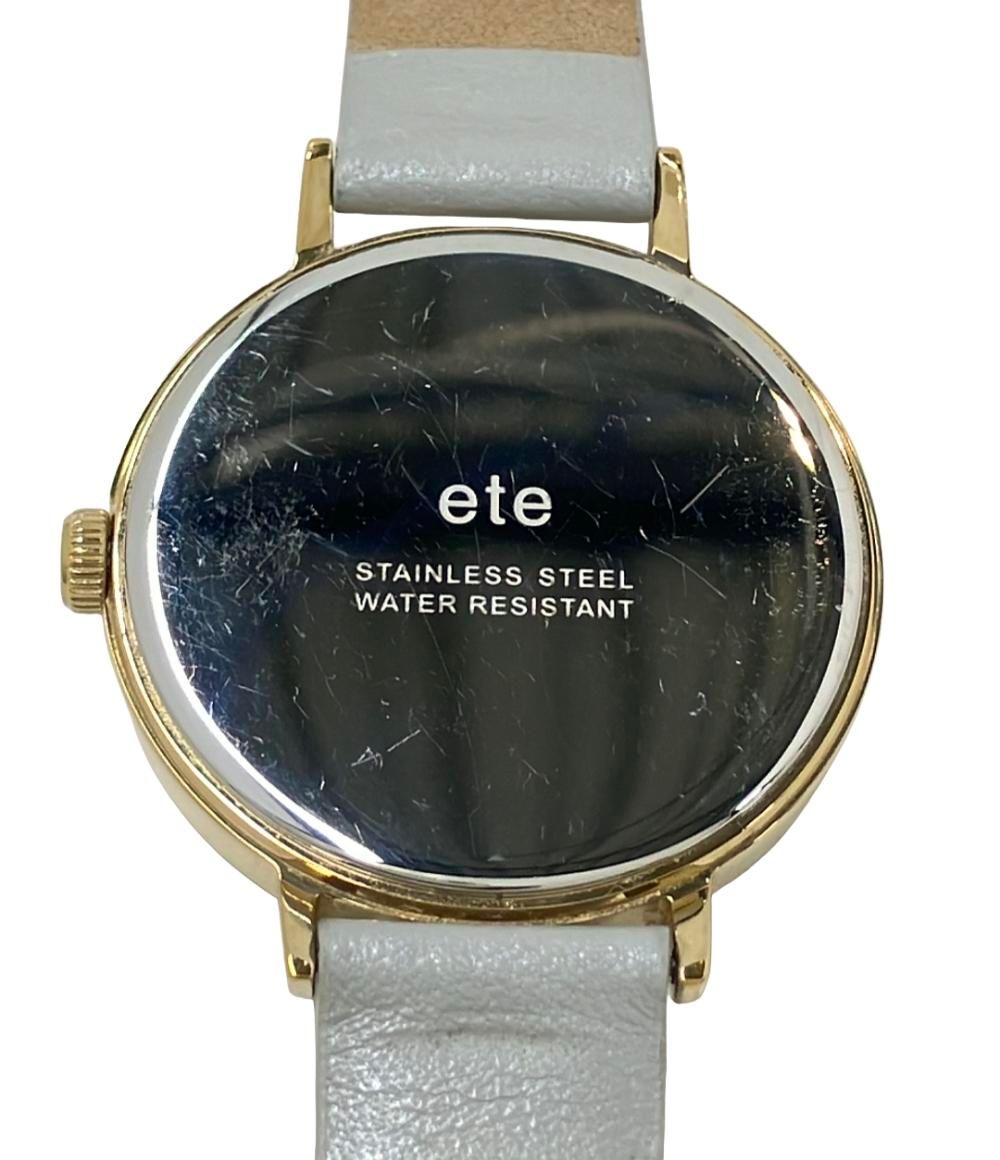 エテ 腕時計 クオーツ シルバー レディース ete - メルカリ
