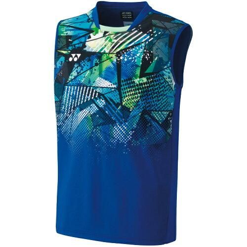 【新品・5営業日で発送】YONEX ヨネックス メンズゲームシャツ(ノースリーブ) (10526) 色 : ミッドナイトネイビー サイズ : S 