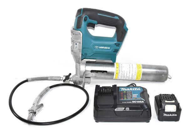 バッテリー BL1040B 充電器 DC10SA 付 Yamada ヤマダ EG-400BⅡ 電動式グリースガン
