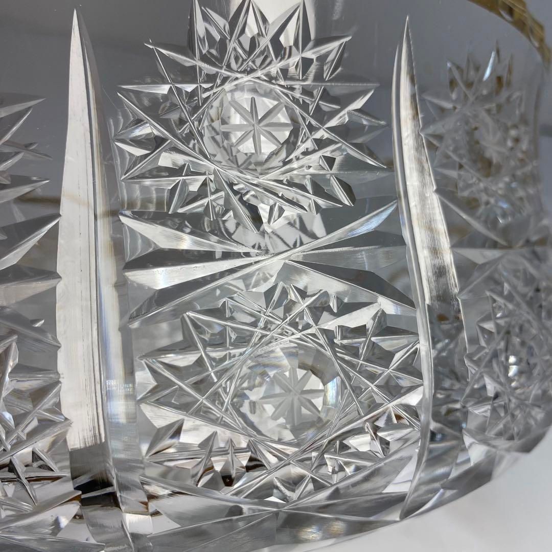 ギヤマン　金彩　水指　共箱　幅約20.5㎝　東な6-0610① ギヤマン 金彩 水指 共箱 幅約20.5㎝ 東な6-0610① - メルカリ