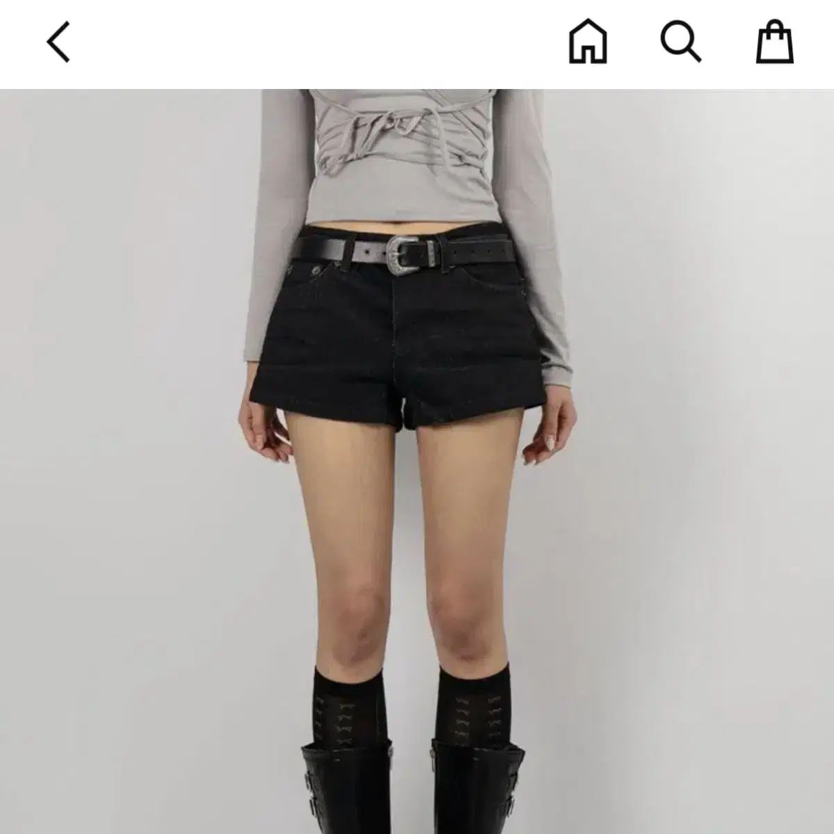 ootj 半ズボン S サイズ BLACKUP ブラックアップ アーバン ノワール