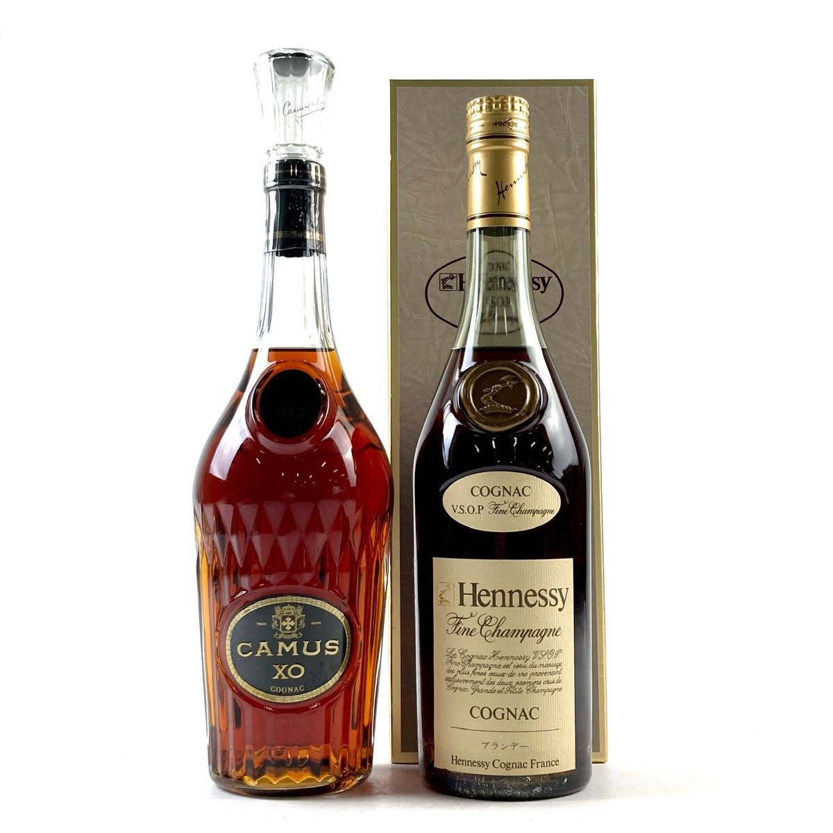 2本 CAMUS Hennessy コニャック 700ml 【公式通販】