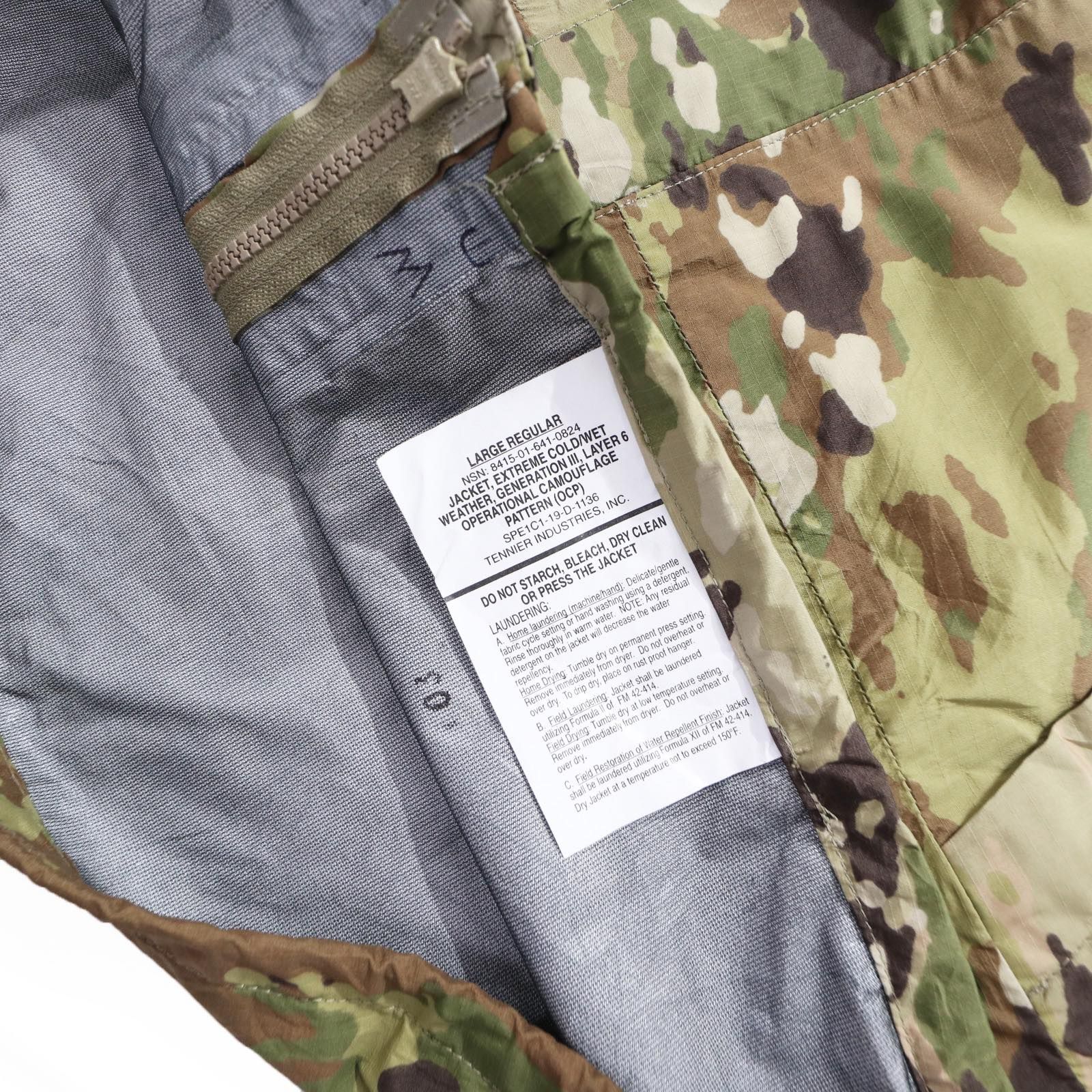 米軍実物 U.S.ARMY ECWCS GEN3 level6 GORE-TEX ハードシェル