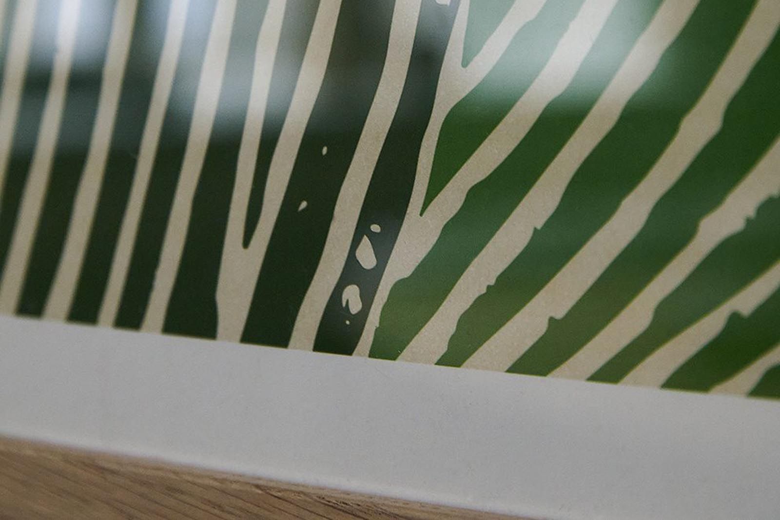 【フレーム付】THE POSTER CLUB Green Ocean 50×70 THE POSTER CLUB ザ・ポスタークラブ 北欧アートポスター Green