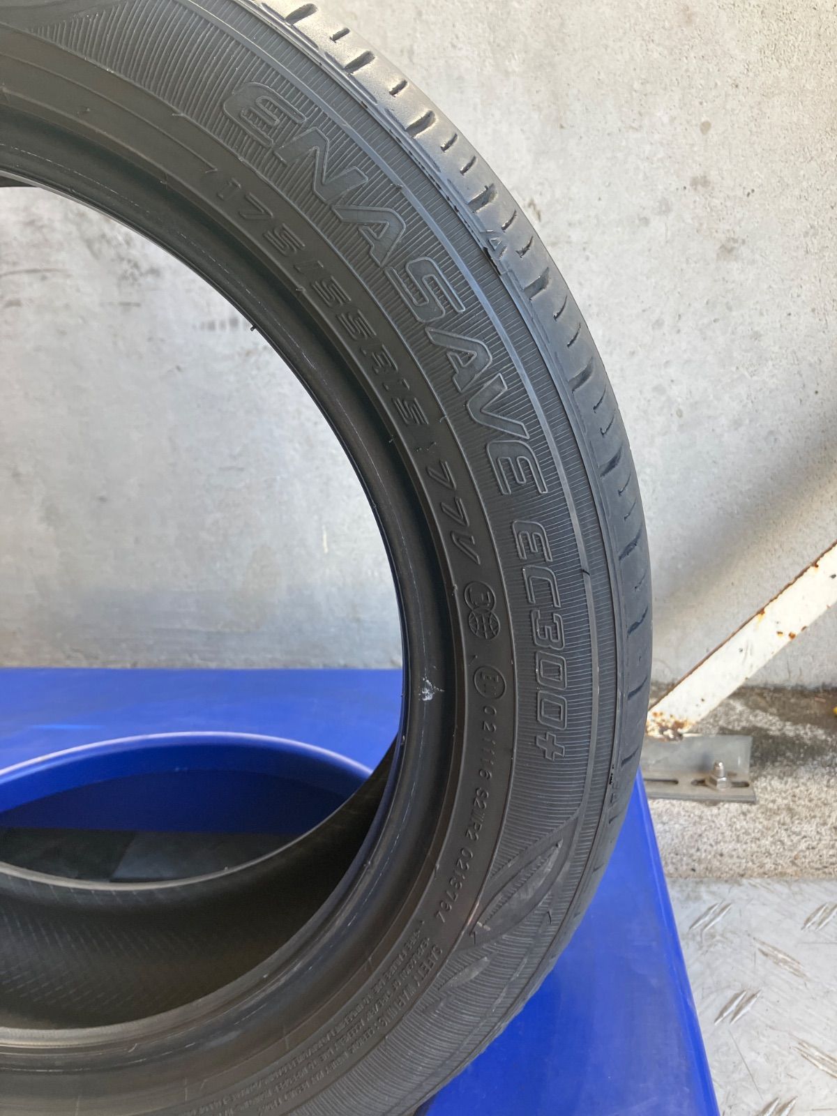 送料込み］ 175/55 R15 2021年製 DUNLOP ENASAVE EC300+ ダンロップ