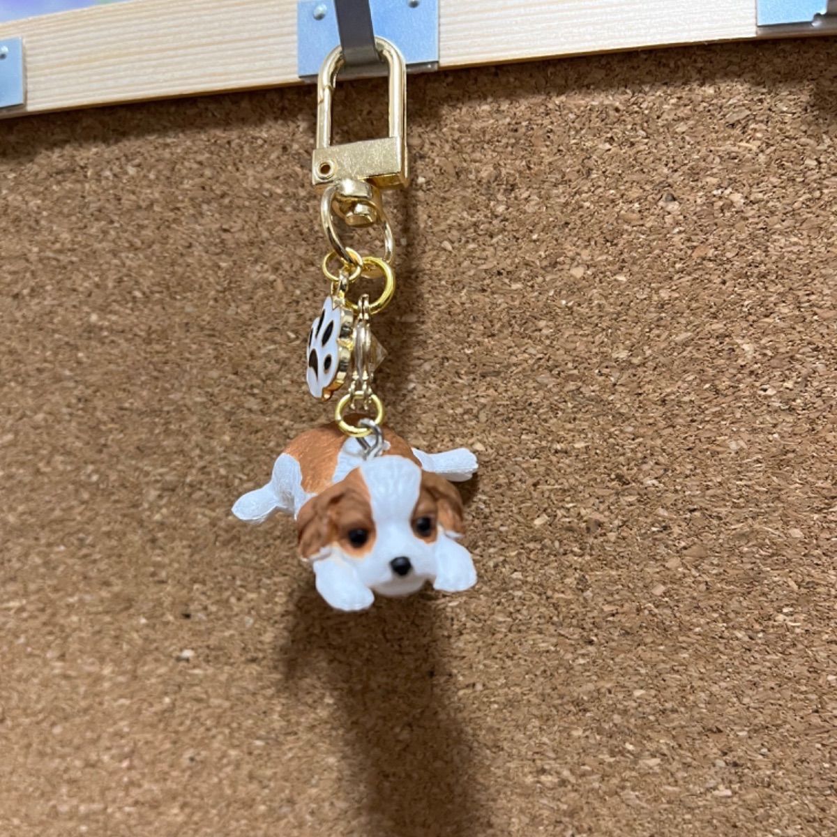 ♡handmade♡ 立体 わんこ キーホルダー キャバリア 柴犬