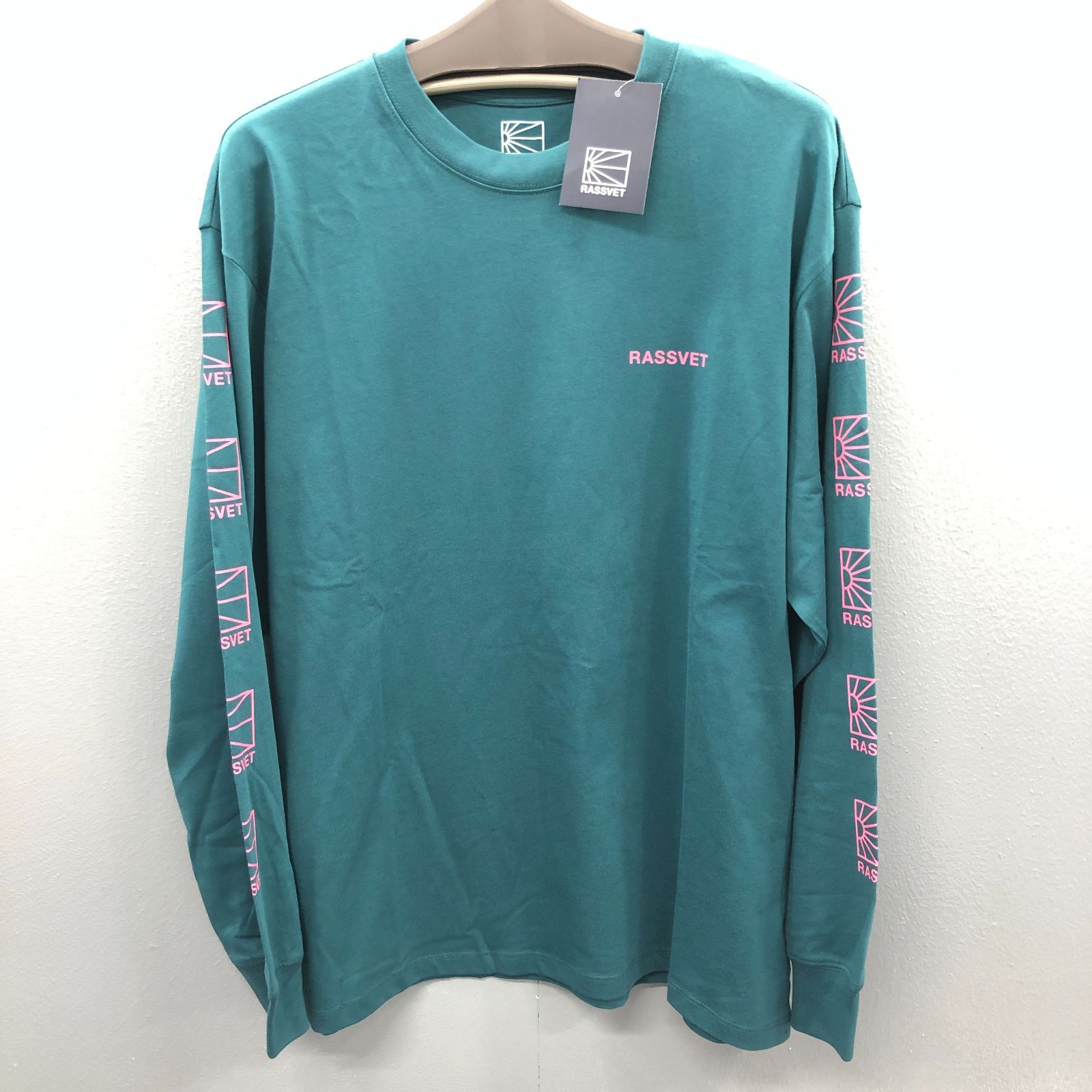 小牧店】未使用品 RASSVET/PACCBET ラスベート ロングTシャツ【108-T306】 - メルカリ