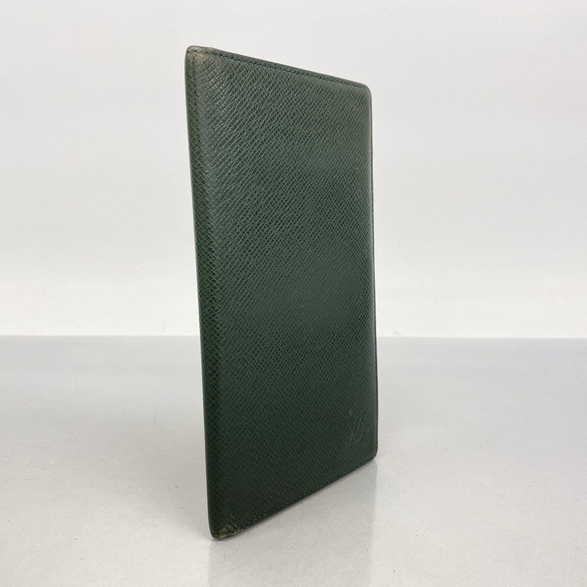 5 id 5371-h ルイヴィトン 長札入れ タイガ ポルトシェキエカルトクレディ M 30414 エピセア メンズ