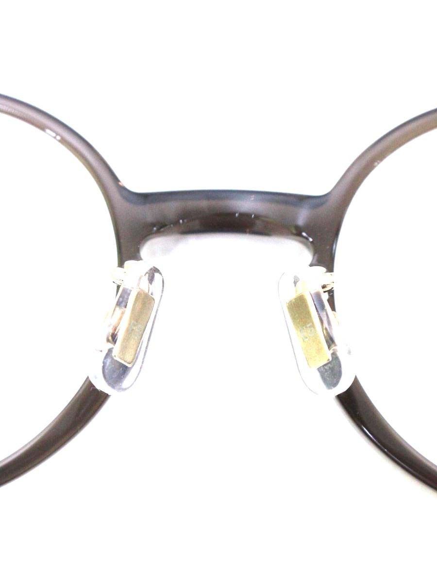 イーファイブアイヴァン p2 SB/WG メガネ ブラウン コンビフレーム  