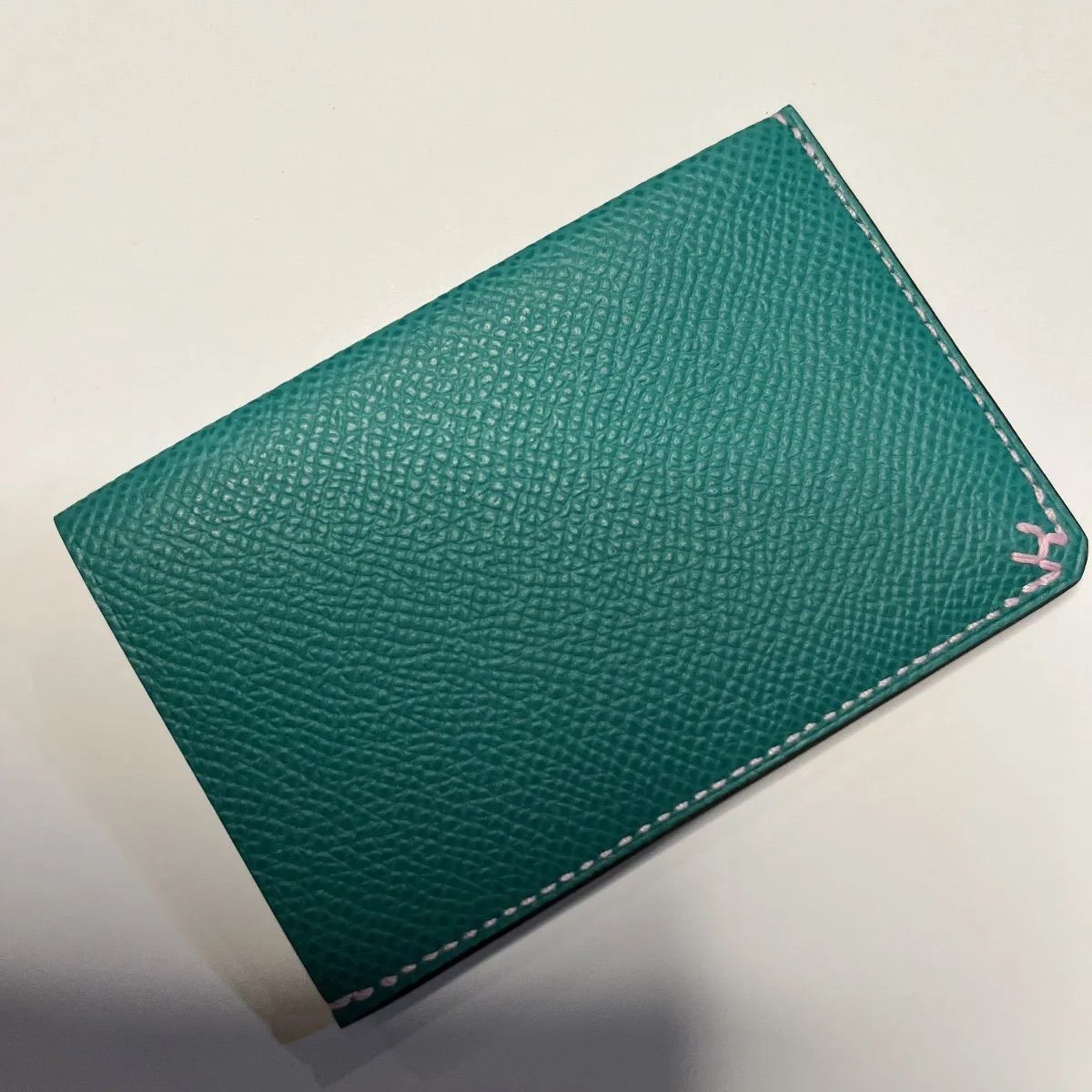 新品未使用HERMES レザー カードケース うーむ H Sellier