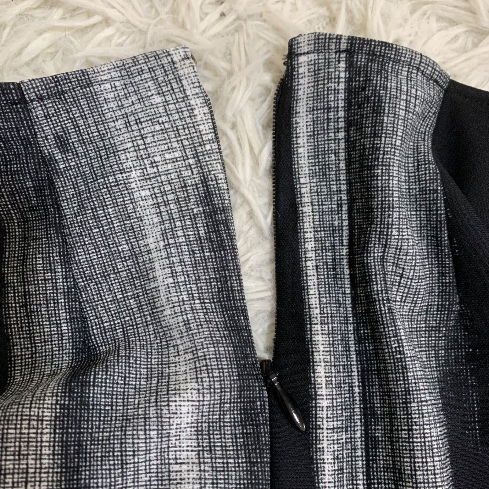美品✨ヒロココシノ ストライプ ノースリーブロングワンピース