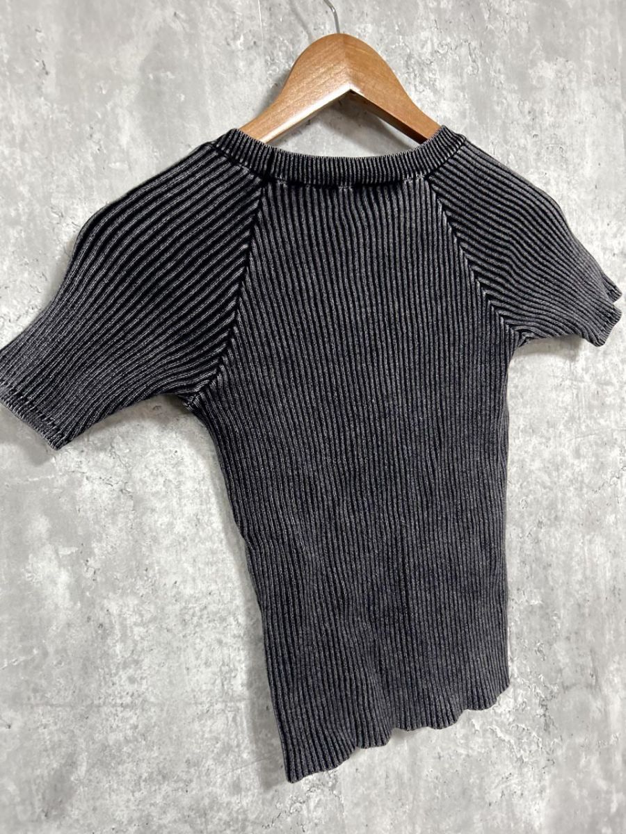 Darich 黒 トップス ロゴ ファンシービーズDDロゴニットトップス BLK