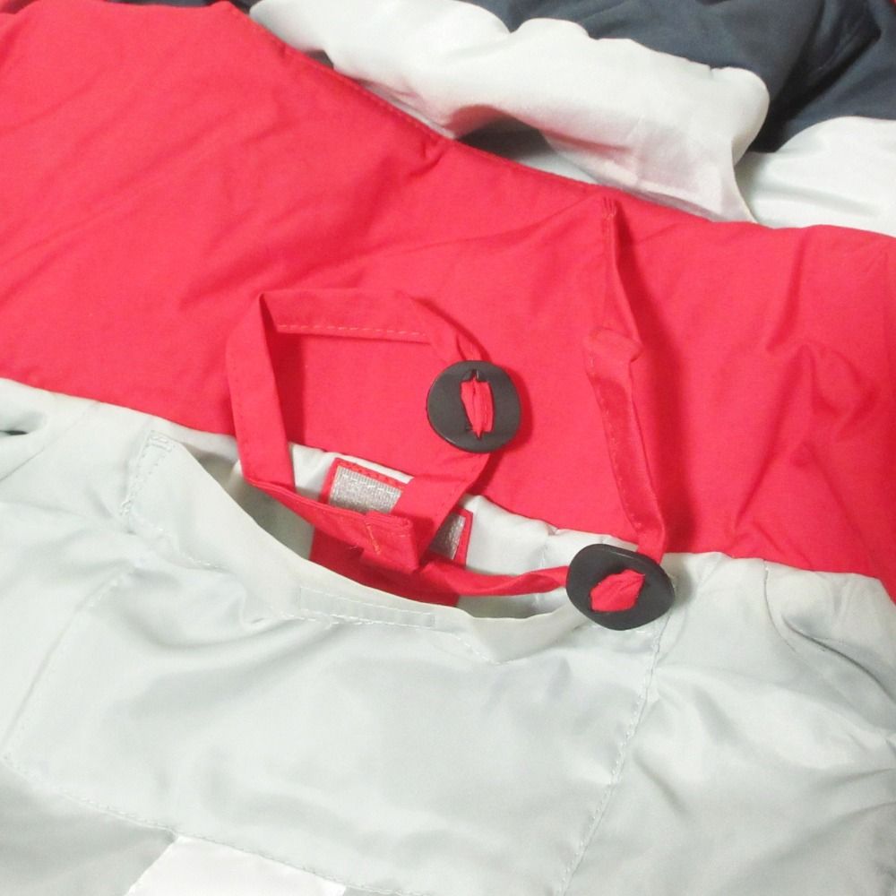 DESCENTE - 良品 22AW DESCENTE デサント キッズ 子供用 スノーウェア スーツ 上下 セットアップ DWJUJH93 160cm レッド×ネイビー キッズ 古着 中古 USED DESCENTE - 良品 22AW DESCENTE デサント キッズ 子供用 スノー