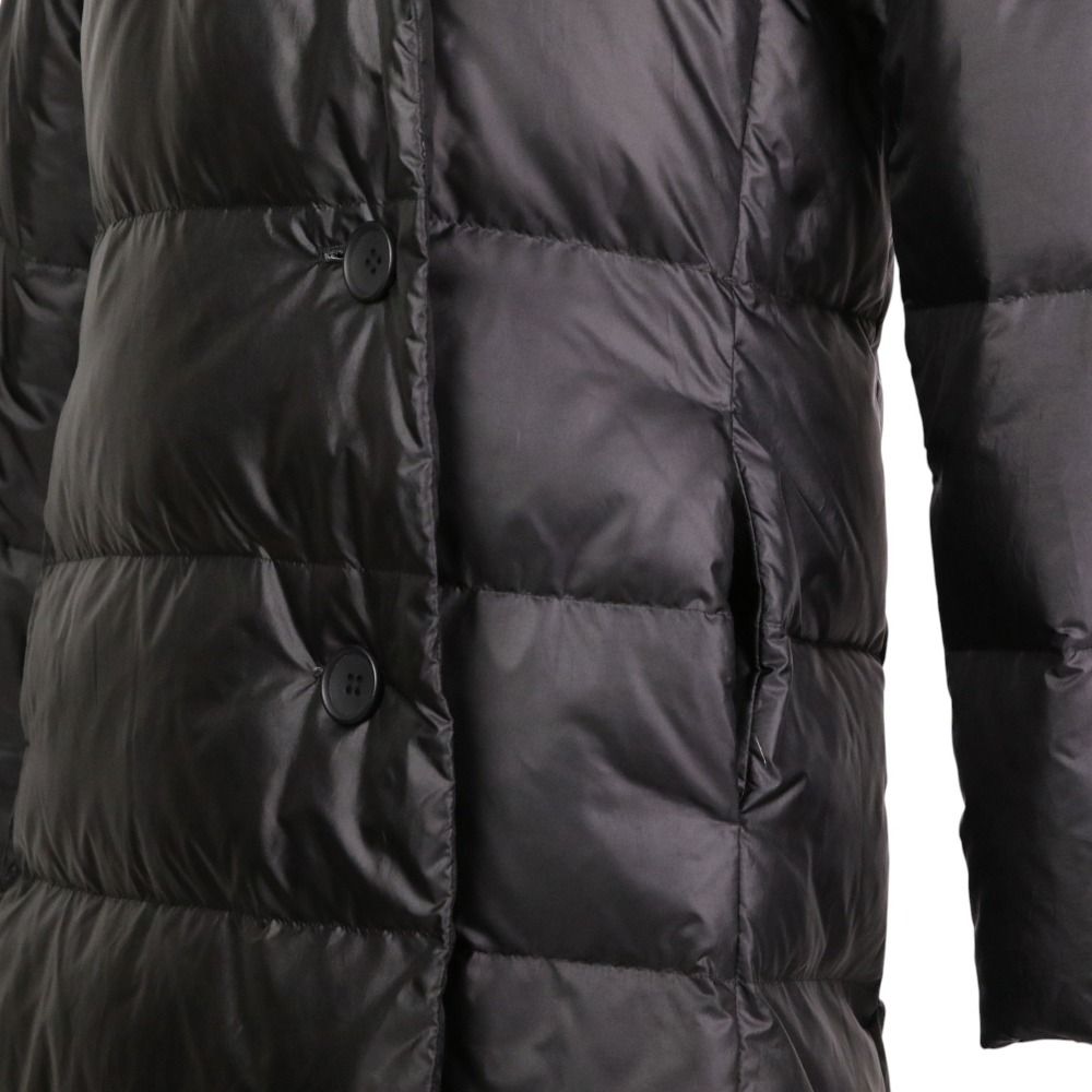 美品 ISSEY MIYAKE イッセイミヤケ ショールカラー ロングダウン
