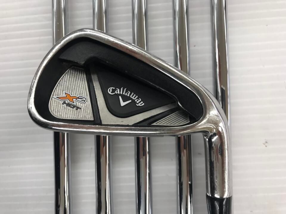 【即納】X2 HOT US | S | SPEED STEP 85 | 中古 | アイアンセット | キャロウェイ