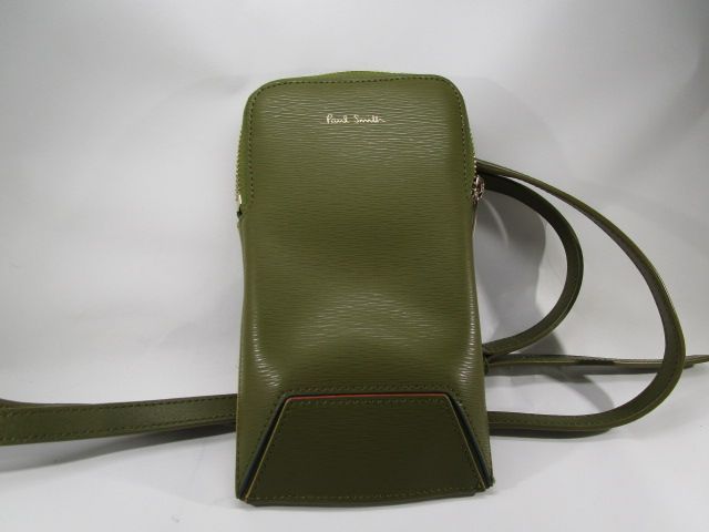 美品☆Paul Smith♡カーキショルダーバッグ ポールスミス ミニショルダーバッグ カーキ - メルカリ