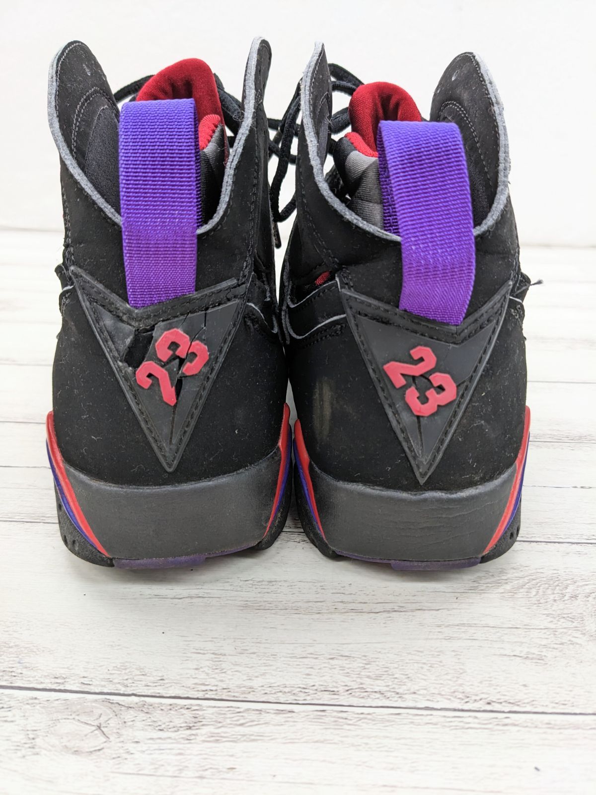 NIKE ナイキ AIR JORDAN 7 RETRO RAPTOR 304775 006 2002年製 US9.5 27.5cm ジョーダン ブラック